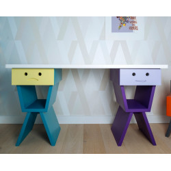 Table de chevet enfant SOURIRE - Folie du Meuble