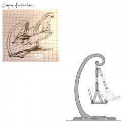 Croquis d'intention balancelle petits secrets