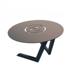 Table basse en métal originale et design pour extérieur ou intérieur