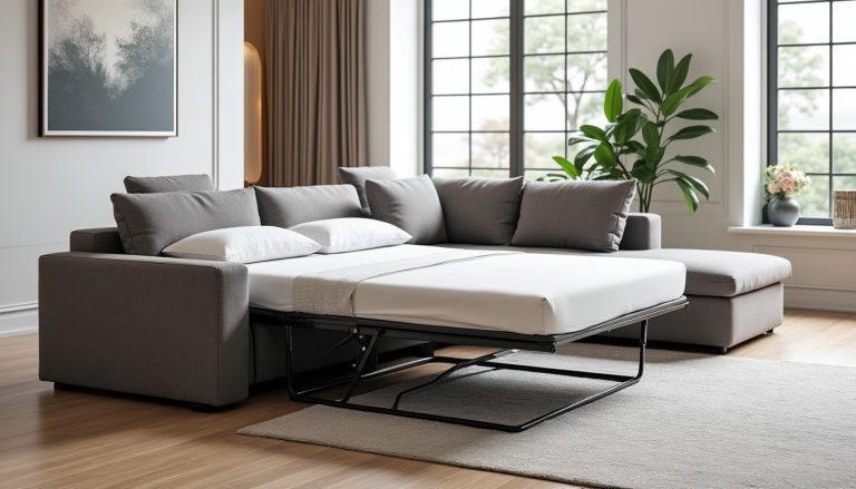 découvrez comment choisir le sens de l'angle et déployer facilement le couchage de votre convertible d'angle pour un confort optimal et un gain de place assuré.